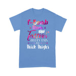 Scotstee Shop - F Bomb Mom shirt With Tattoos Pretty Eyes & Thick Thighs Mother Day Shirts Tattooed Mom Shirt