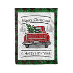 Tartan Blanket Vintage Red Truck with Christmas Tree Family Scottish Clan Halkerston plaid blanket, red plaid blanket, buffalo plaid blanket, green plaid blanket, plaid fleece blanket, blue plaid blanket, red tartan blanket, tartan plaid blanket, black and white plaid blanket, , christmas plaid blanket, orange plaid blanket, tartan plaid throw blanket, pink plaid blanket, brown plaid blanket, buffalo check blanket