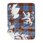 Sherpa Blanket - Tartan Blanket Thistle and Lion Scottish Clan Anderson Modern Plaid Blanket, plaid sherpa blanket queen,purple sherpa blanket,queen sherpa blanket,queen size sherpa blanket,red sherpa blanket,scottish tartan blankets,sherpa blanket,sherpa christmas blanket