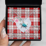 Sea Turtle Necklace Gift for My Beautiful Girlfriend Valentines Necklace Clan Maxwell Plaid Tartan Blue Turtle Necklace, Valentine Necklace Gift for Girlfriend Clan Mitchell Ancient Tartan Sunflower Pendant Necklace, Scottish Tartan Jewelry, valentine necklace, necklace girlfriend, necklace for wife, cute necklaces for girlfriend, jewelry for girlfriend, to my soulmate necklace, to my future wife necklace