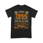 Vintage 55th Birthday April 1966 Shirt 55 Years Old Gift Birthday Shirt - Scotstee Shop