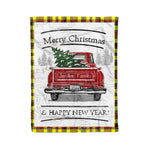 Tartan Blanket Vintage Red Truck with Christmas Tree Family Scottish Clan Jardine Yellow plaid blanket, red plaid blanket, buffalo plaid blanket, green plaid blanket, plaid fleece blanket, blue plaid blanket, red tartan blanket, tartan plaid blanket, black and white plaid blanket, , christmas plaid blanket, orange plaid blanket, tartan plaid throw blanket, pink plaid blanket, brown plaid blanket, buffalo check blanket
