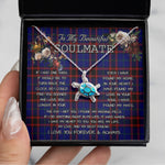 Sea Turtle Necklace To My Beautiful Soulmate Necklace In Your Eyes I Have Found My Home Clan Home Modern Tartan Blue Turtle Necklace, Valentine Necklace Gift for Girlfriend Clan Mitchell Ancient Tartan Sunflower Pendant Necklace, Scottish Tartan Jewelry, valentine necklace, necklace girlfriend, necklace for wife, cute necklaces for girlfriend, jewelry for girlfriend, to my soulmate necklace, to my future wife necklace