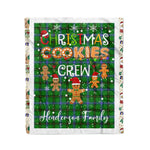 Personalized Gift Tartan Plaid Blanket Clan Henderson Ancient With Christmas Cookie Baking Crew Christmas Gift Blanket, Plaid Blanket, Christmas Fleece Blanket, Christmas Blanket, Tartan Blanket, Scottish Blanket, Scotland Blanket, Family Name Blanket, Custom Blanket, Personalized Blanket