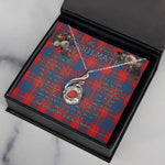 To My Beautiful Soulmate Necklace In Your Eyes I Have Found My Home Clan Galloway Tartan Rising Phoenix Necklace