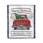 Tartan Blanket Vintage Red Truck with Christmas Tree Family Scottish Clan MacCormick plaid blanket, red plaid blanket, buffalo plaid blanket, green plaid blanket, plaid fleece blanket, blue plaid blanket, red tartan blanket, tartan plaid blanket, black and white plaid blanket, , christmas plaid blanket, orange plaid blanket, tartan plaid throw blanket, pink plaid blanket, brown plaid blanket, buffalo check blanket