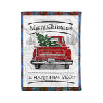 Tartan Blanket Vintage Red Truck with Christmas Tree Family Scottish Clan Spalding plaid blanket, red plaid blanket, buffalo plaid blanket, green plaid blanket, plaid fleece blanket, blue plaid blanket, red tartan blanket, tartan plaid blanket, black and white plaid blanket, , christmas plaid blanket, orange plaid blanket, tartan plaid throw blanket, pink plaid blanket, brown plaid blanket, buffalo check blanket