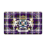 Welcome Mat Scottish Macdonalds Of Donald Dress Modern Tartan Door Mat, Plaid Doormat