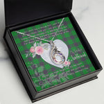 Rising Phoenix Necklace - Valentine Necklace Clan Elphinstone Hunting Tartan Gift for Girlfriend, Gift for My Wife Rising Phoenix Necklace