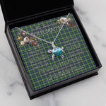 Sea Turtle Necklace To My Beautiful Soulmate Necklace In Your Eyes I Have Found My Home Clan Gordon Modern Tartan Blue Turtle Necklace