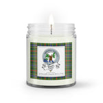 Soy Wax Candle - Buffalo Plaid Candle Clan Badge Bisset Tartan Plaid Soy Wax Candle, oil candle, candle handmade, wax candle, soy wax, nature wax, natural soy wax, natural soy candles, natural candle
