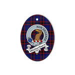 Wedderburn Scottish Clan Badge Plaid Ornament Gift. Christmas Tree Ornament Wedderburn Tartan Ornament,  ceramic ornament, personalized christmas ornaments, christmas tree ornaments, christmas door decorations, Plaid Ornament, Tartan Ceramic Ornament
