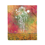 Scotstee Shop - Scotstee Shop Blanket Astronaut Bicycle Sunflower Hippie Fleece Blanket