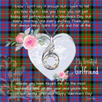 Rising Phoenix Necklace - Valentine Necklace Clan Carnegie Ancient Tartan Gift for Girlfriend, Gift for My Wife Rising Phoenix Necklace