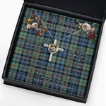 To My Beautiful Soulmate Necklace In Your Eyes I Have Found My Home Clan MacKinlay Ancient Tartan Cross Dancing Necklace