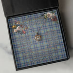 To My Beautiful Soulmate Necklace In Your Eyes I Have Found My Home Clan Boswell Tartan Crown Pendant Necklace