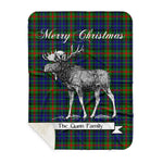 Scotstee Shop Plaid Tartan Blanket With Moose Clan Gunn Modern Plaid Blanket, plaid blanket australia,plaid blanket canada,plaid christmas blanket,plaid fleece sherpa blanket,plaid sherpa blanket canada,plaid sherpa blanket lipstick,plaid sherpa blanket pink,plaid sherpa blanket queen