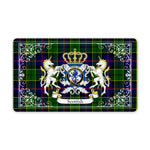 Doormat - Welcome Mat Scottish Forsyth Tartan Door Mat, Plaid Doormat