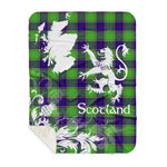 Sherpa Blanket - Tartan Blanket Thistle and Lion Scottish Clan Colville Plaid Blanket, plaid sherpa blanket queen,purple sherpa blanket,queen sherpa blanket,queen size sherpa blanket,red sherpa blanket,scottish tartan blankets,sherpa blanket,sherpa christmas blanket