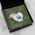 Sea Turtle Necklace Gift for My Beautiful Girlfriend Valentines Necklace Clan Maxwell Hunting Tartan Blue Turtle Necklace