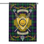 House Flag - Campbell Of Cawdor Modern Irish Shield Celtic Cross Tartan Garden Flag St Patrick's Day Garden Flag