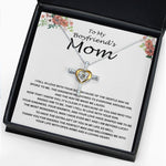 Cross Dancing Necklace - Mom Necklace, Mother-In-Law Necklace, Necklace Gift To My Boyfriend's Mom Gift, Future Mother-In-Law Necklace