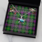 Sea Turtle Necklace To My Beautiful Soulmate Necklace In Your Eyes I Have Found My Home Clan Selkirkt Tartan Blue Turtle Necklace