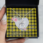 Rising Phoenix Necklace - Valentine Necklace Clan MacLeod of Lewis Modern Tartan Gift for Girlfriend, Gift for My Wife Rising Phoenix Necklace