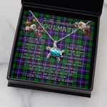 Sea Turtle Necklace To My Beautiful Soulmate Necklace In Your Eyes I Have Found My Home Clan Mitchell Tartan Blue Turtle Necklace