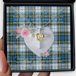 Gift For My Beautiful Girlfriend Necklace Valentine Necklace Clan Campbell Dress Ancient Tartan Cross Dancing Necklace Scottish Tartan Jewelry