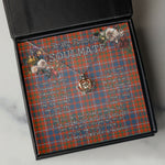 To My Beautiful Soulmate Necklace In Your Eyes I Have Found My Home Clan Cameron Of Lochiel Ancient Tartan Crown Pendant Necklace