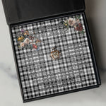 To My Beautiful Soulmate Necklace In Your Eyes I Have Found My Home Clan Scott Black White Modern Tartan Crown Pendant Necklace