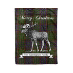 Tartan Blanket With Moose Clan Cunningham Hunting Modern Plaid Blanket Tartan Plaid Fleece Blanket, Christmas Blanket, tartan blanket, plaid blanket, red plaid blanket, buffalo plaid blanket, green plaid blanket, plaid fleece blanket, blue plaid blanket, red tartan blanket, tartan plaid blanket, black and white plaid blanket, christmas plaid blanket, orange plaid blanket, tartan plaid throw blanket, pink plaid blanket, brown plaid blanket, buffalo check blanket