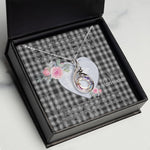 Rising Phoenix Necklace - Valentine Necklace Clan MacPhee Black Tartan Gift for Girlfriend, Gift for My Wife Rising Phoenix Necklace