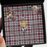 To My Beautiful Soulmate Sunflower Necklace In Your Eyes I Have Found My Home Clan Little Dress Tartan Jewelry For Girlfriend