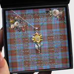 To My Beautiful Soulmate Sunflower Necklace In Your Eyes I Have Found My Home Clan Anderson Modern Tartan Jewelry For Girlfriend