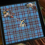 To My Beautiful Soulmate Necklace In Your Eyes I Have Found My Home Clan Elliot Ancient Tartan Wishbone Dancing Necklace