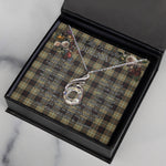 To My Beautiful Soulmate Necklace In Your Eyes I Have Found My Home Clan Dunlop Hunting Tartan Rising Phoenix Necklace