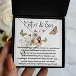 Love Dancing Necklace - Mom Necklace, Mother and Son Gift, Gift For Mom From Son, Sentimental Gifts For Mom From Son,  Mother's Day Necklace