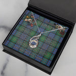 To My Beautiful Soulmate Necklace In Your Eyes I Have Found My Home Clan Bowie Ancient Tartan Rising Phoenix Necklace