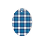 Strathclyde District Tartan Oval Ornaments, Christmas Tree Ornament, Plaid Christmas Ornaments, Ceramic Oval Christmas Tree Decoration, Tartan Oval Ornaments, Christmas Tree Ornament, Plaid Christmas Ornaments, Ceramic Oval Christmas Tree Decoration