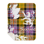 Sherpa Blanket - Tartan Blanket Thistle and Lion Scottish Clan Culloden Plaid Blanket, plaid sherpa blanket queen,purple sherpa blanket,queen sherpa blanket,queen size sherpa blanket,red sherpa blanket,scottish tartan blankets,sherpa blanket,sherpa christmas blanket