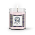 Soy Wax Candle - Buffalo Plaid Candle Clan Badge Cunningham Dress Blue Dancers Tartan Plaid Soy Wax Candle, oil candle, candle handmade, wax candle, soy wax, nature wax, natural soy wax, natural soy candles, natural candle