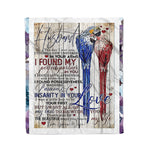 Scotstee Shop - Personalized Gift Letter For Husband I Love My Husband Fleece Blanket