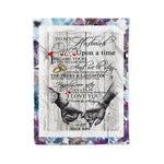 Scotstee Shop - Fleece Blanket - Personalized Gift To My Husband Letter, Love Quotes Gift Letter Lovely Present Fleece Blanket