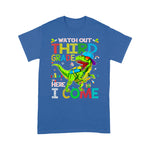 Watch Out Third Grade Here I Come Dinosaurs Back To School Shirt Back To School Gift Dinosaur Birthday Boy Shirt - Scotstee Shop