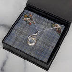 To My Beautiful Soulmate Necklace In Your Eyes I Have Found My Home Clan Tweedie Tartan Rising Phoenix Necklace
