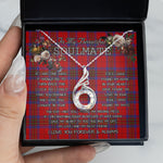 To My Beautiful Soulmate Necklace In Your Eyes I Have Found My Home Clan Leslie Modern Tartan Rising Phoenix Necklace, valentine necklace, necklace girlfriend, necklace for wife, cute necklaces for girlfriend, jewelry for girlfriend, to my soulmate necklace, to my future wife necklace, heart necklace for girlfriend, tartan heart necklace, necklace jewelry, valentines day necklace, valentines necklace for her, valentines day necklace for her, valentine's day necklace for girlfriend,