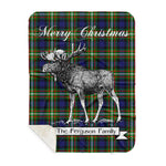 Scotstee Shop Plaid Tartan Blanket With Moose Clan Ferguson Modern Plaid Blanket, plaid blanket australia,plaid blanket canada,plaid christmas blanket,plaid fleece sherpa blanket,plaid sherpa blanket canada,plaid sherpa blanket lipstick,plaid sherpa blanket pink,plaid sherpa blanket queen