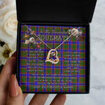 To My Beautiful Soulmate Necklace In Your Eyes I Have Found My Home Clan Adam Tartan Forever Love Necklace